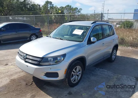 2017 Volkswagen Tiguan 2.0T/2.0T S z USA, uszkodzony, nr VIN WVGAV7AX3HK004680